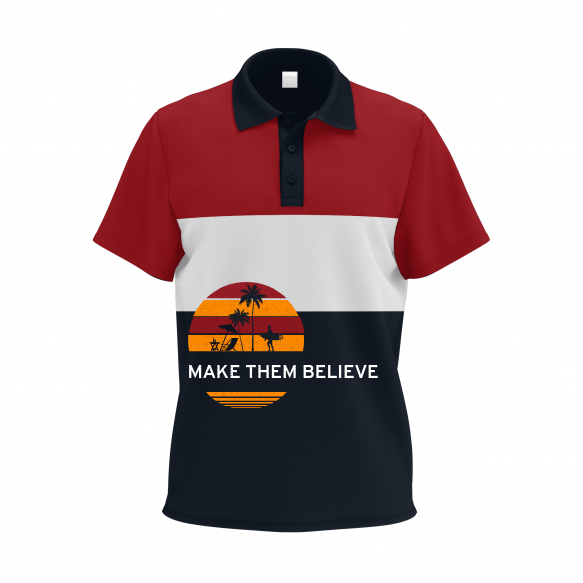 Make Them Believe Polo Tshirt
